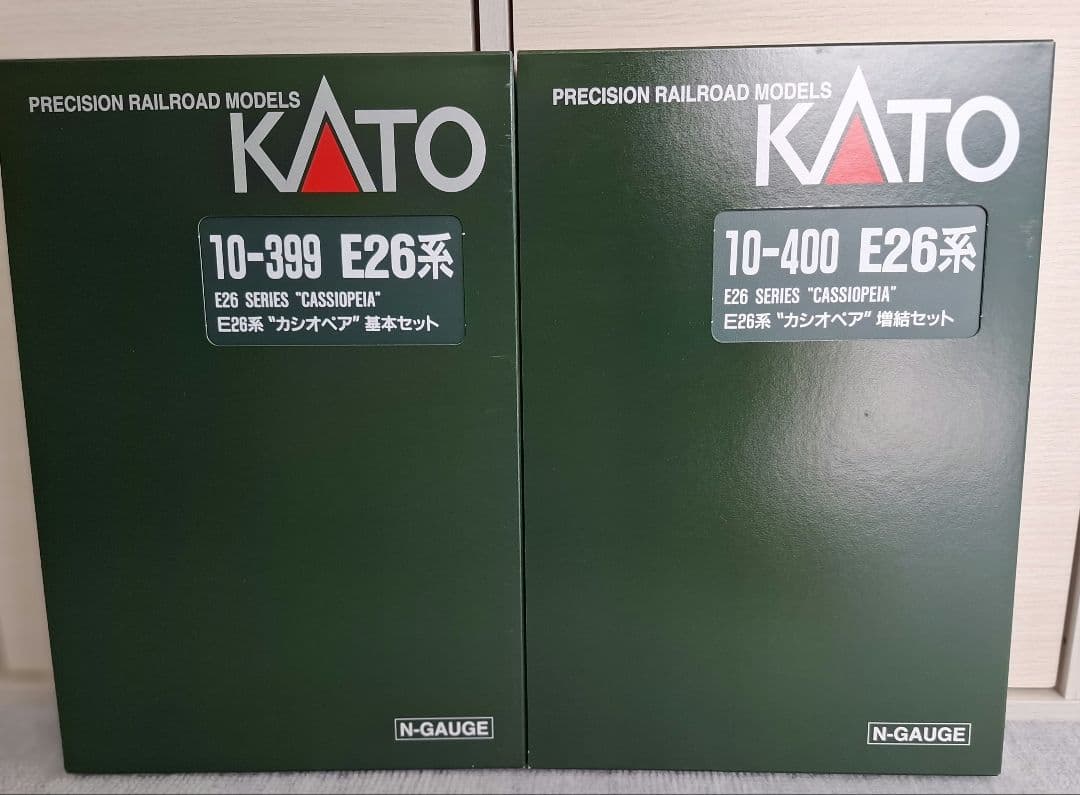 KATO E26系 カシオペア 基本 増結セット 10-399 10-400