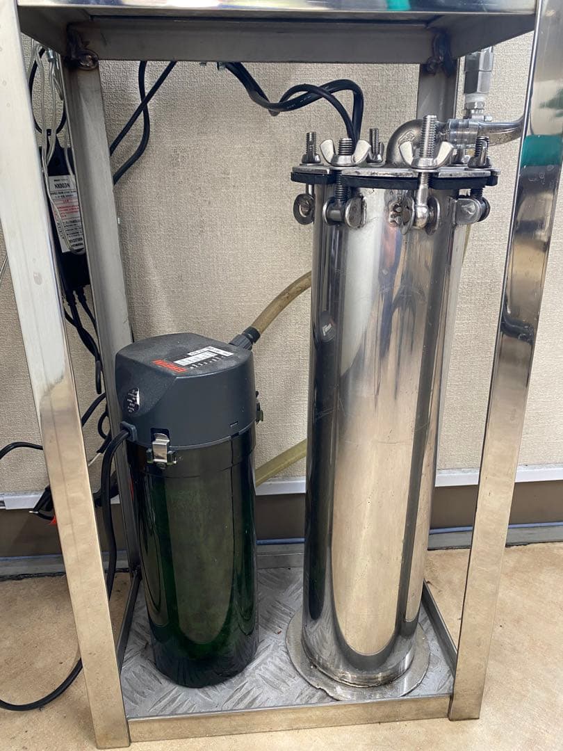 自作水槽用ステンレスインラインヒーター