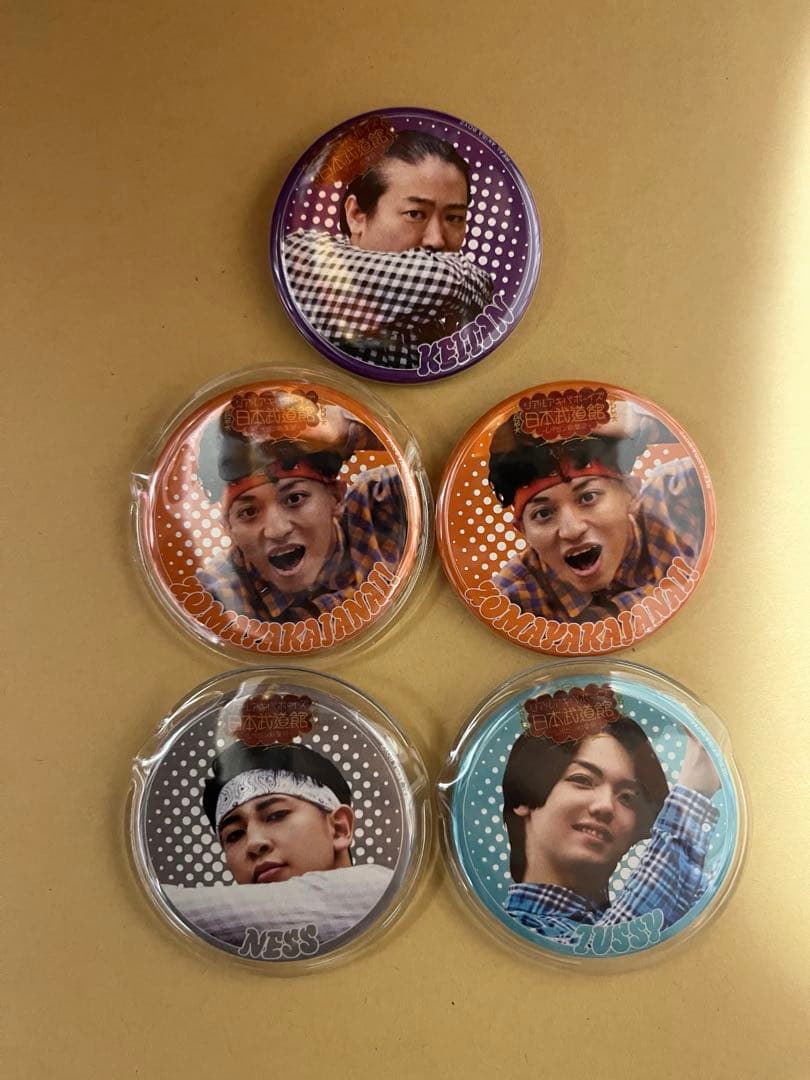 リアルアキバボーイズ　缶バッジ