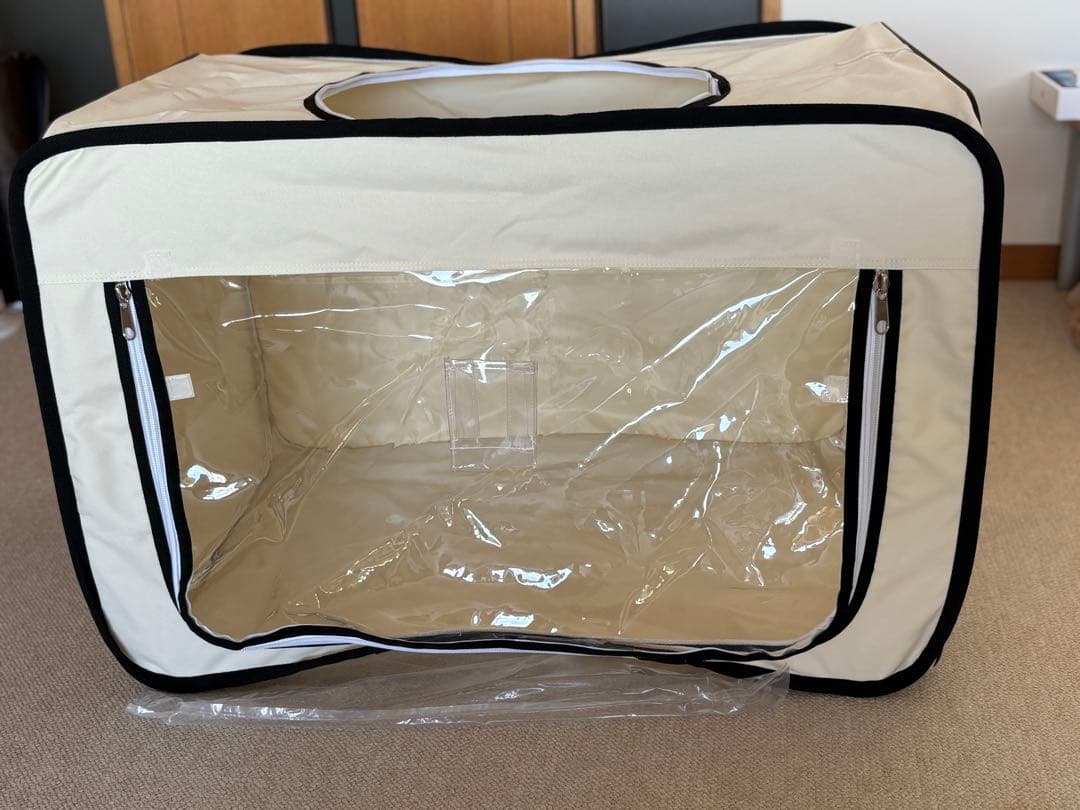 ユニコム　ペット用酸素室スクエアMサイズ　酸素マスク/除湿シート/延長チューブ付