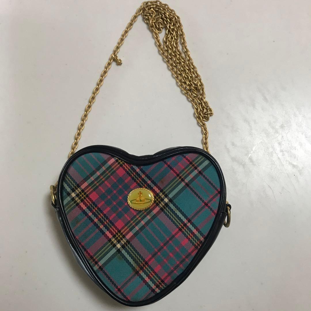 Vivienne Westwood ハート型ショルダーバッグ