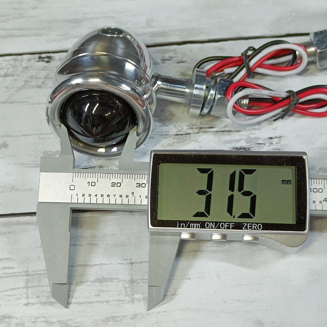 送料無料！アルミ製ビンテージウインカー　ビンテージ　レトロ 管番052112