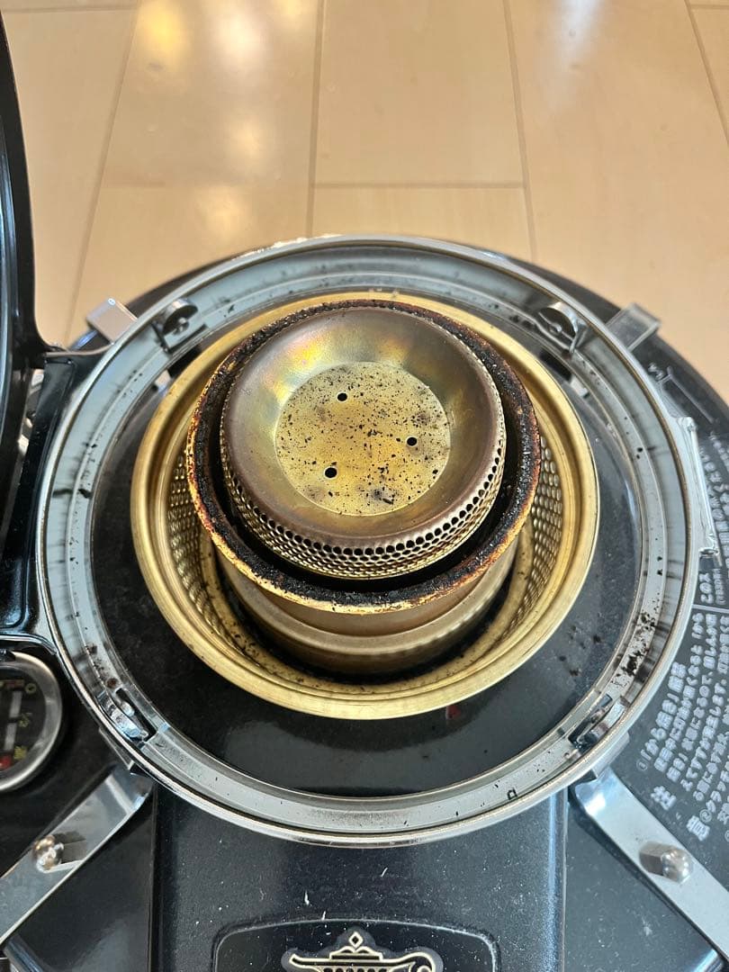 よ*ぺ様 Aladdin ストーブ BF3912 ブラック ストーブガード付き