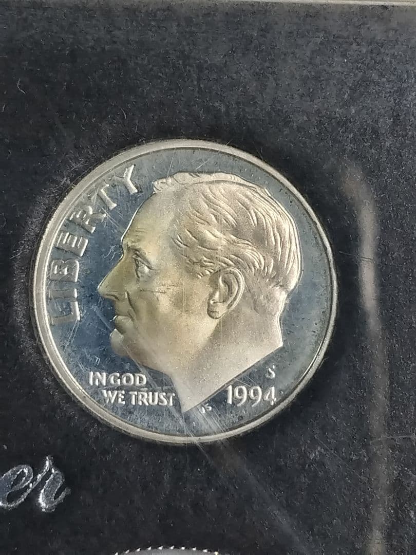 hab017 1994S. アメリカ ミントプルーフセット 銀貨3点