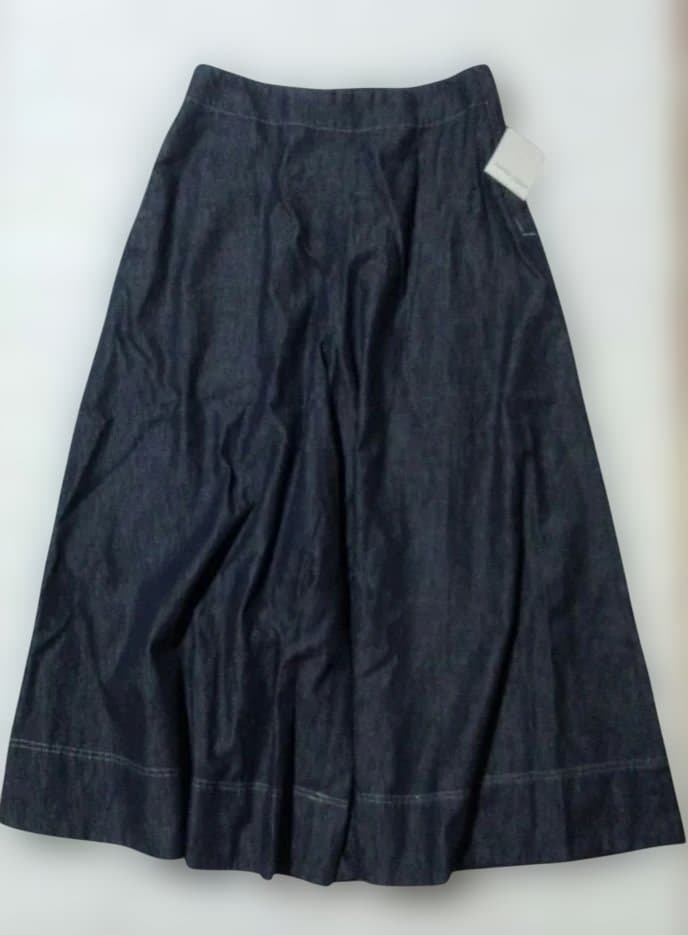 ヒューマンウーマン/ライトオンスデニムフレアースカーチョL新品