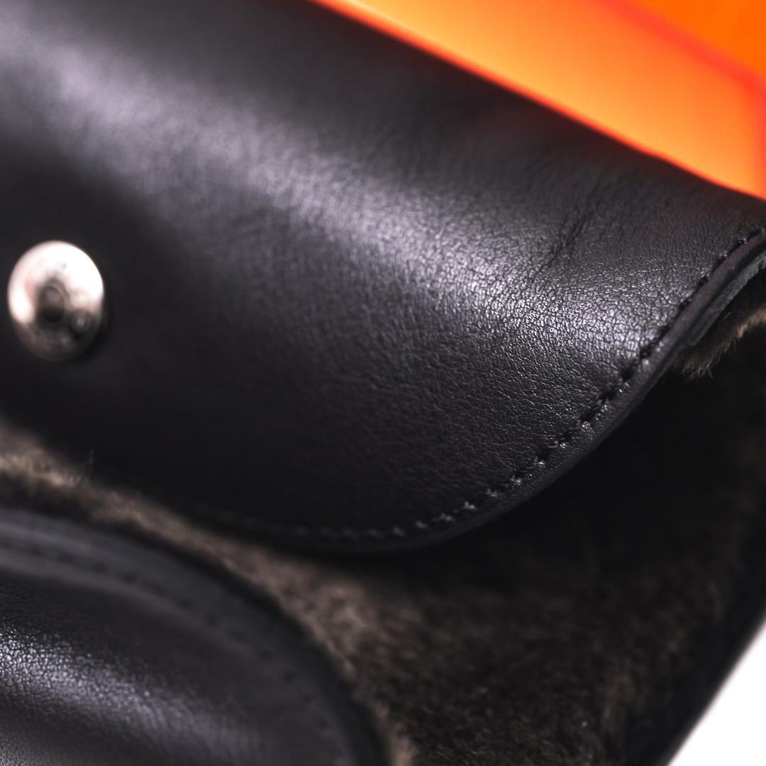 エルメス シューズポリッシャー 靴磨きグローブ ポリッシンググローブ