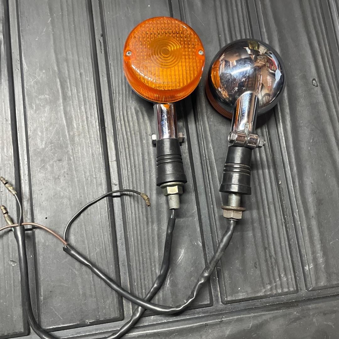 SR400/500用・ノーマル・ウインカー前後セット中古品