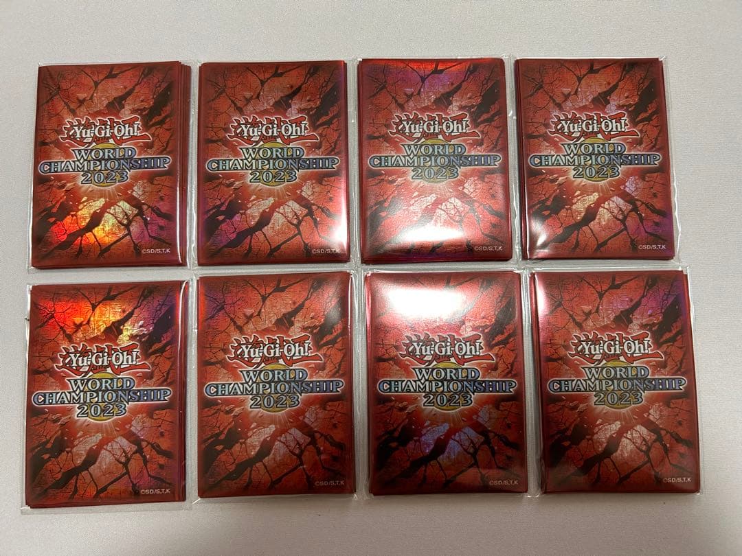 遊戯王 WCS2023 スリーブ8個セット