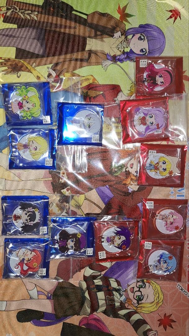 東京タワー in Red ミニキャラアクスタ プリパラコンプ12個セットしおり付