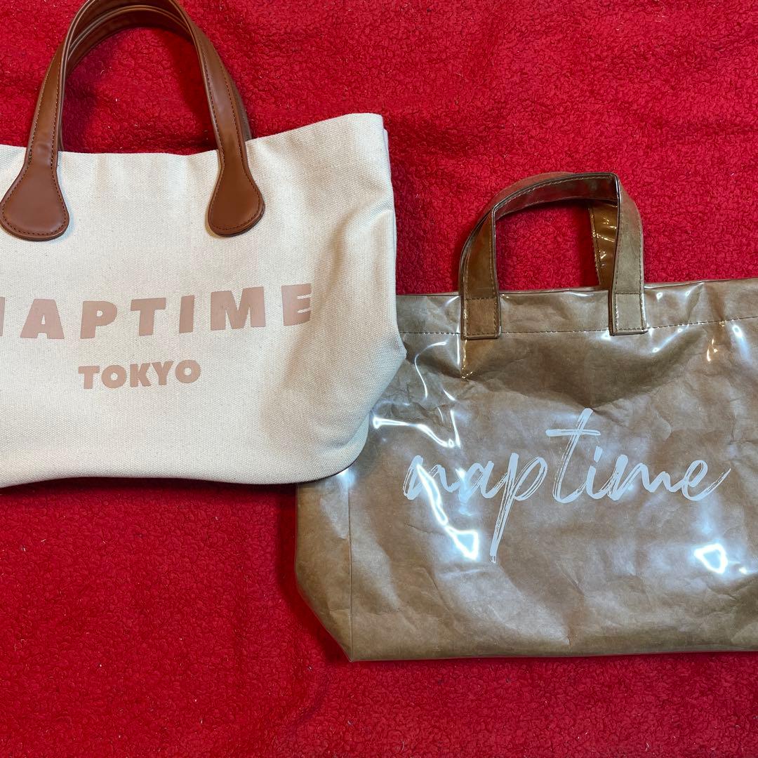 ナップタイム　naptime. Nissy 西島隆弘　トート　バック