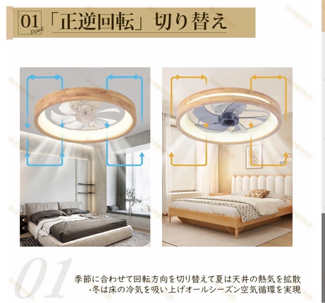 【SNSで話題】LEDシーリングファンライト 約10畳用
