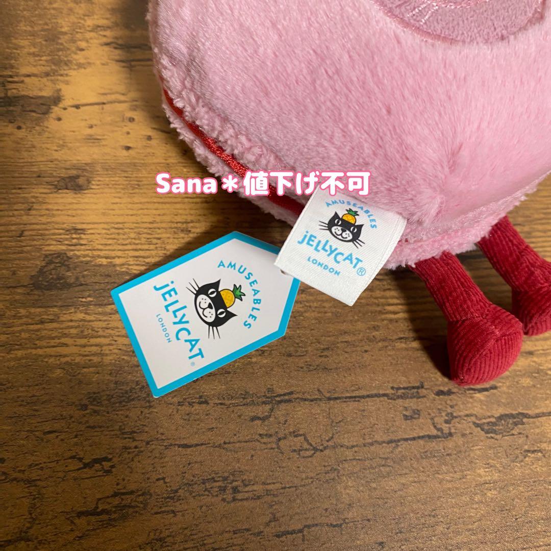 新品　ジェリーキャット　ハート　マカロン　スイーツ　ピンク　macaron