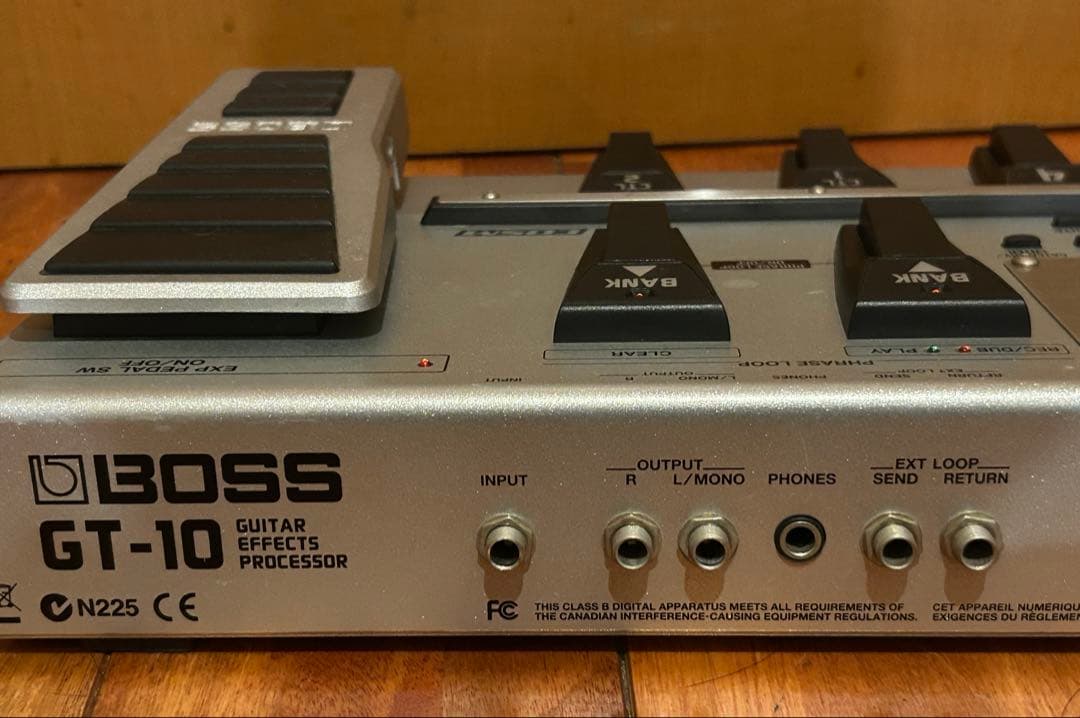 値下げ！超美品☆BOSS GT-10 マルチエフェクター 動作良好♪