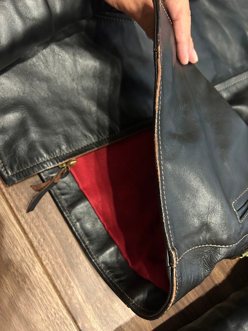 フラットヘッドヘッド　革ジャン