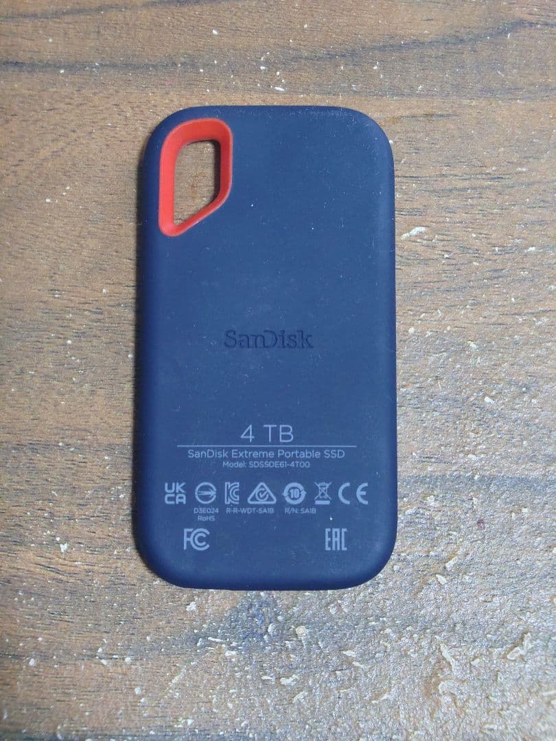 その他 SanDisk Extreme Portable SSD 4TB