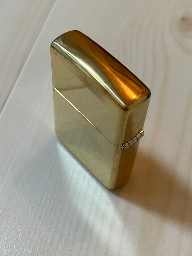 ZIPPO ジッポー オイルライター 香港 SOLID BRASS
