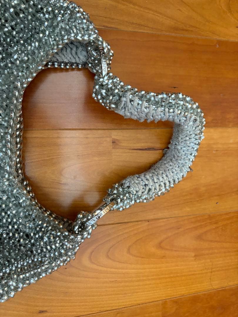 アンテプリマ　ワイヤーバッグ　シャンパンゴールド