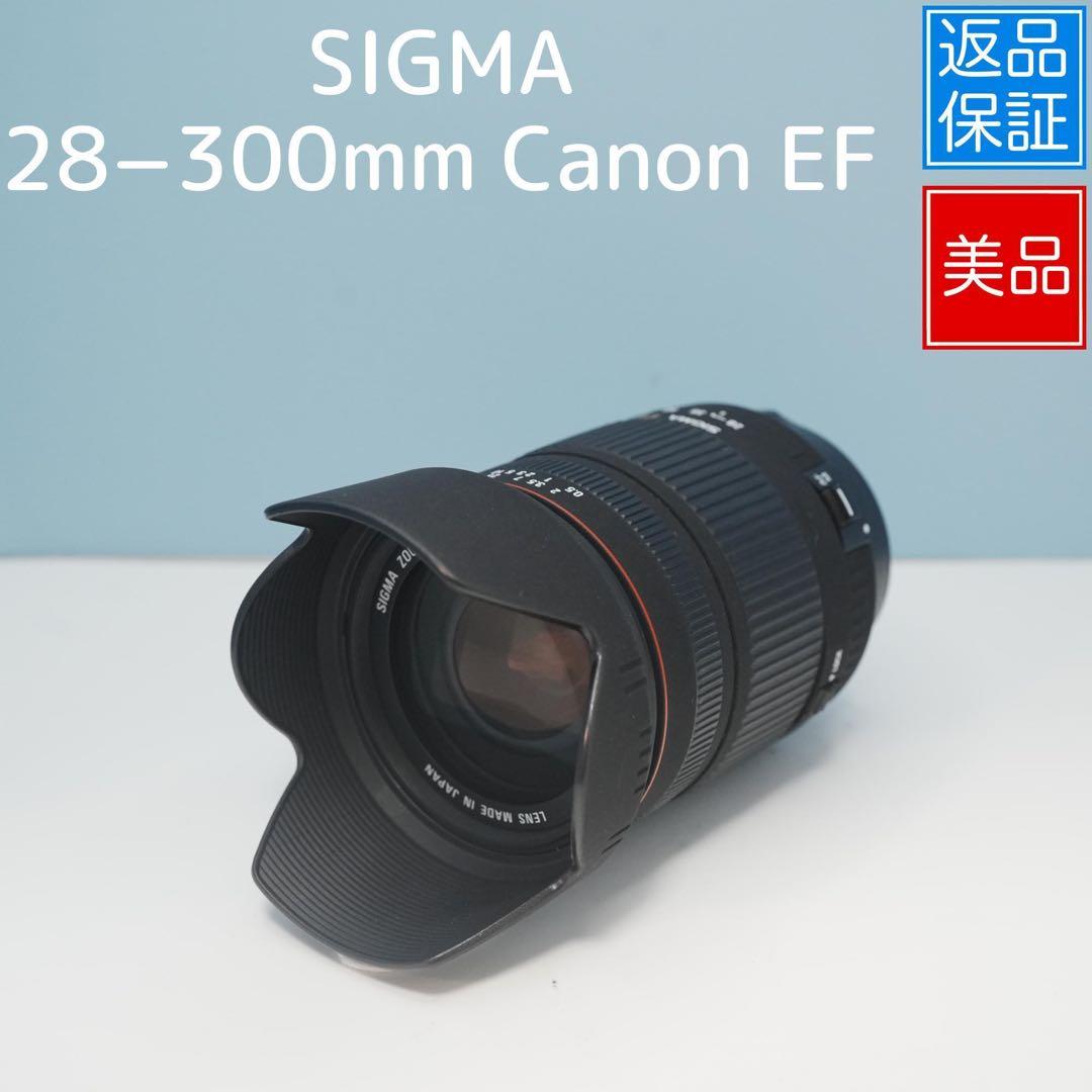 SIGMA 28−300mm Canon EF 標準+望遠レンズ a4977
