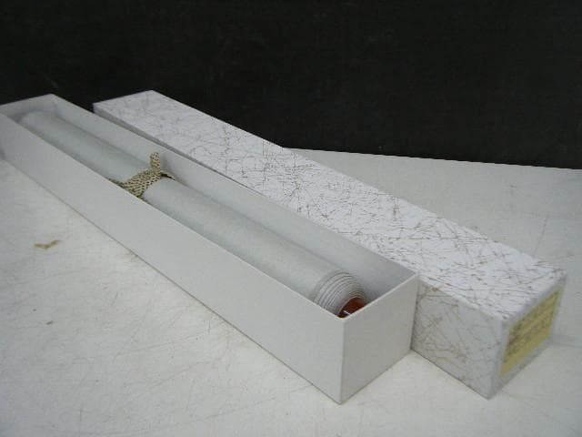 【未使用品】掛軸 小堀正泉『四君子(草花)』絹本 箱付 掛け軸 L01620