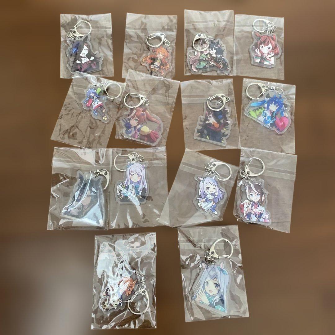 アクリルキーホルダー 14個セット