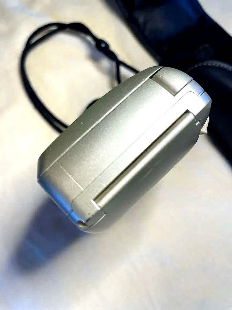 【SALE】OLYMPUS μ[mju:]105フィルムカメラシルバーケース付き