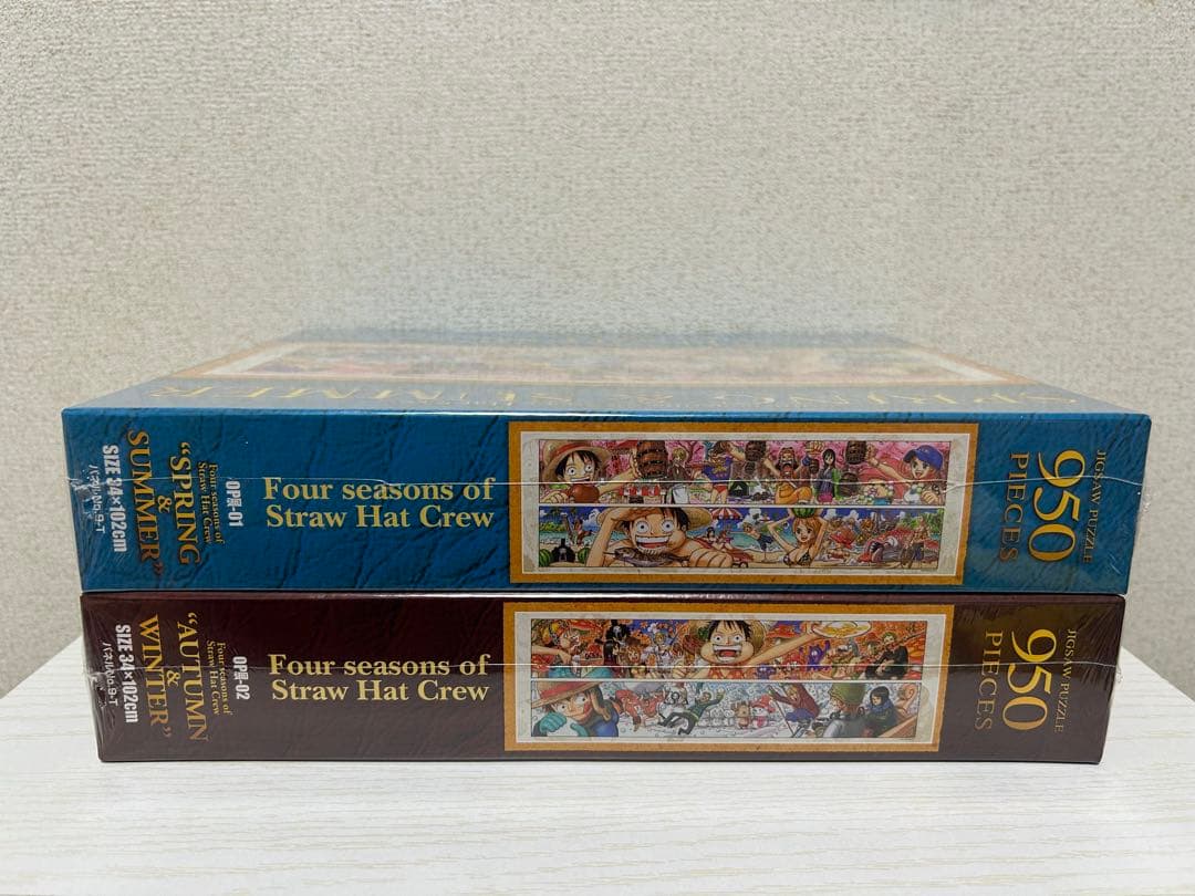 未開封　ワンピース展 ジグソーパズル　2個セット　950ピース　春夏秋冬