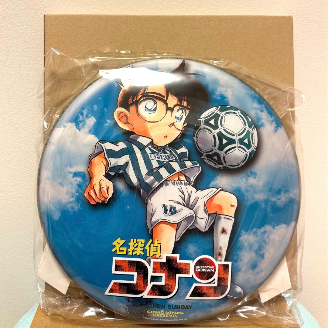 名探偵コナン サッカー ウォールバッジ　江戸川コナン