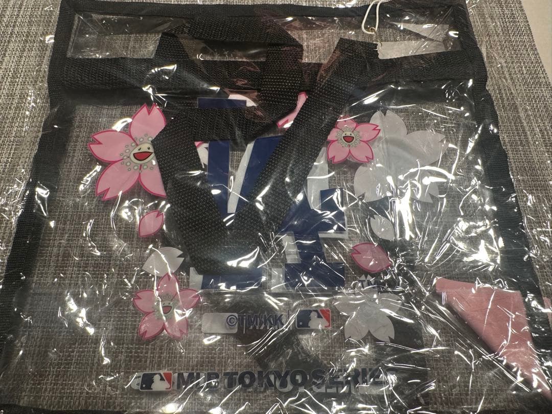 村上隆 x MLB Dodgers Tote Bag \"Clear\"