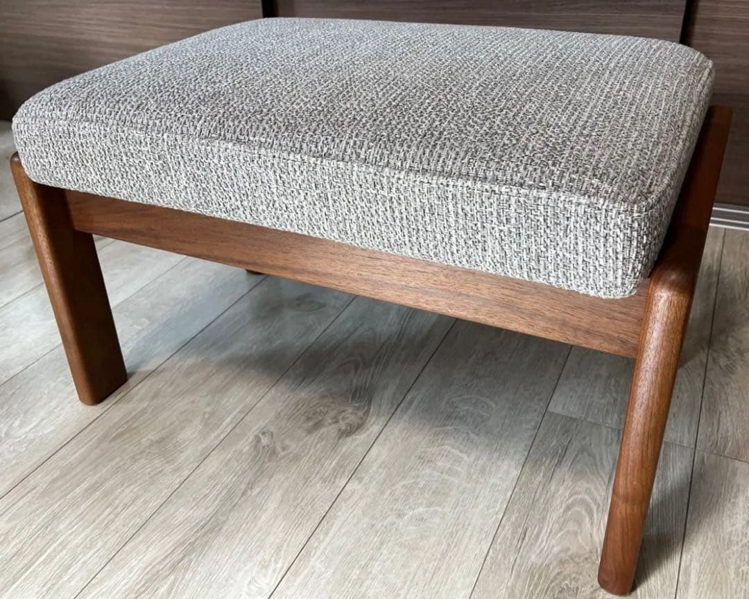 【美品】ナガノインテリア オットマン LC007-1S WN-OM-AF1002