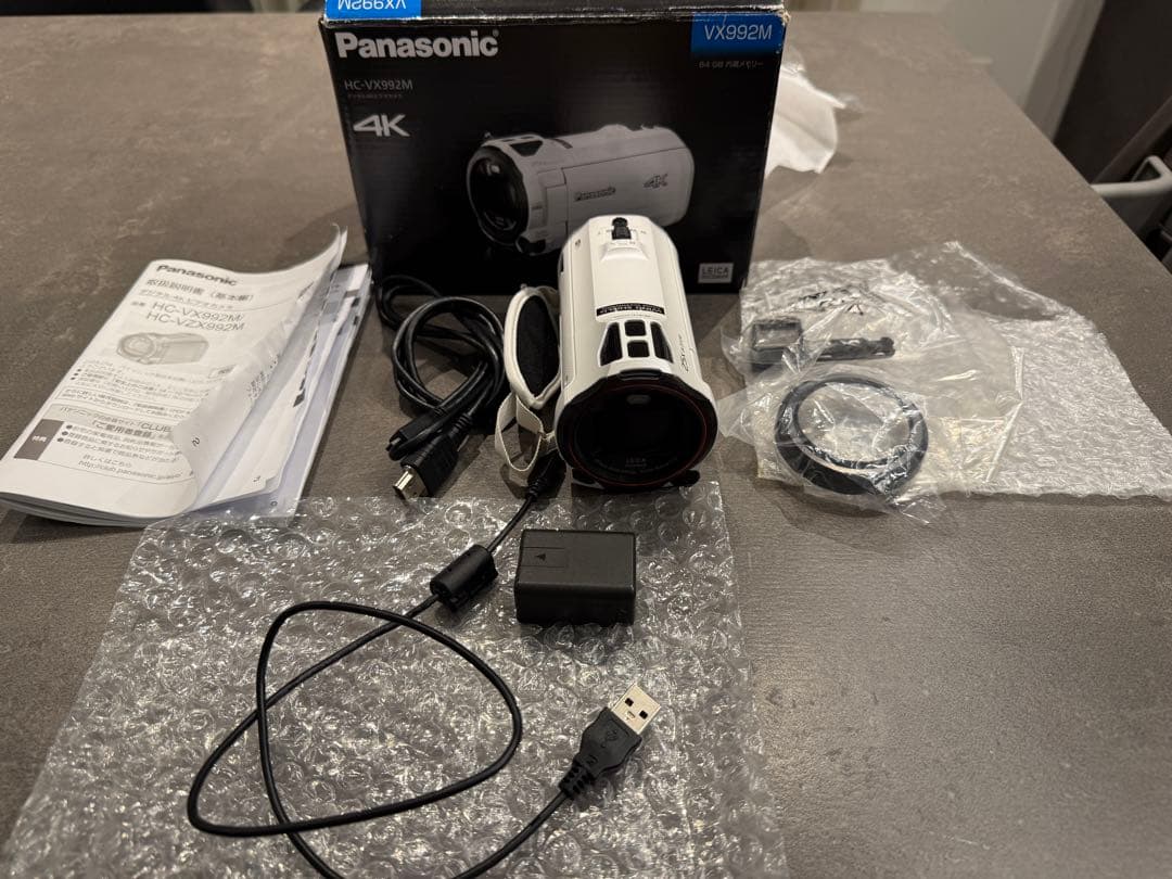 Panasonic vx992Mデジタル4Kビデオカメラ