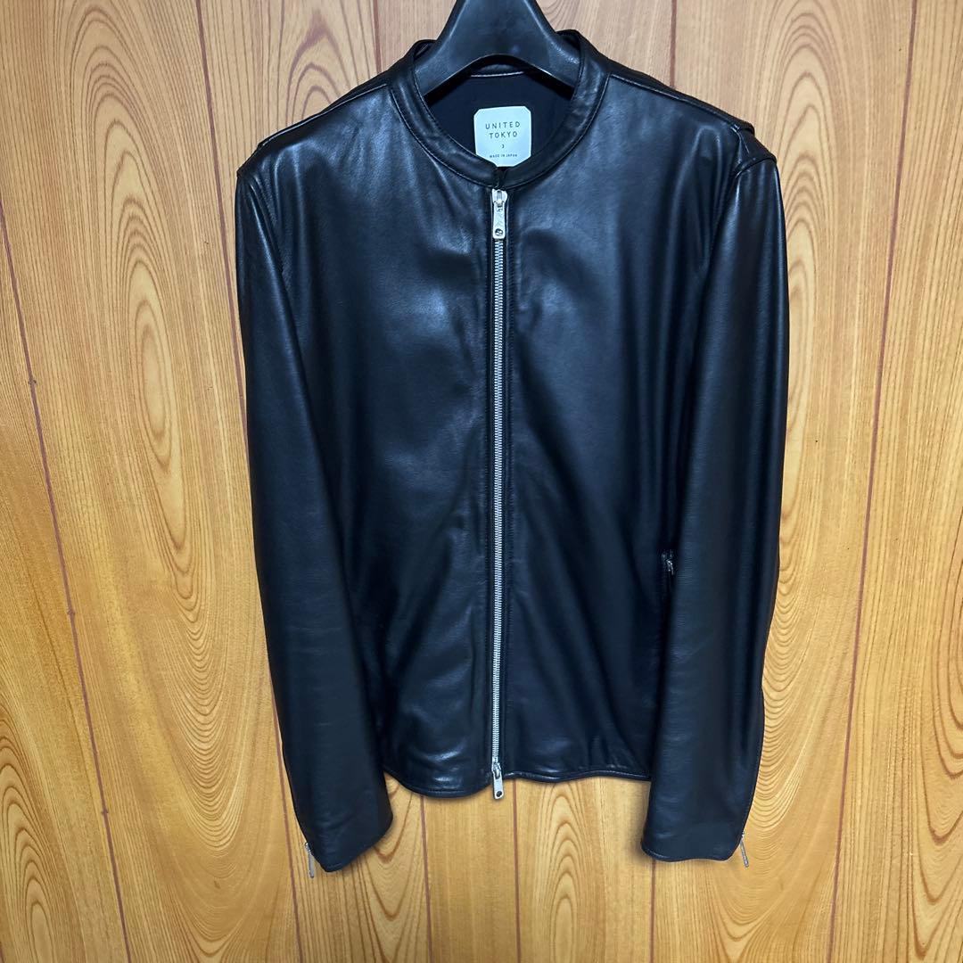 UNITED TOKYO ラムレザー　3 美品