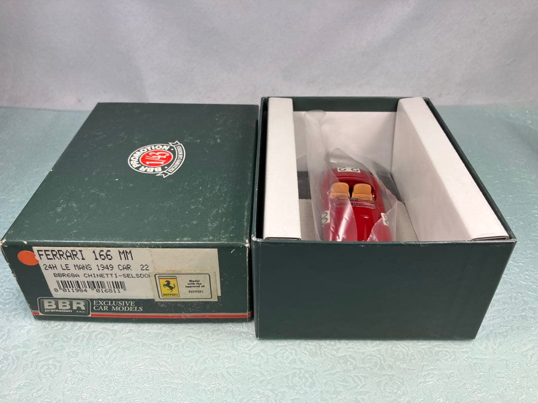 BBR フェラーリ166MM 1949年　ル・マン優勝　No.22 レッド