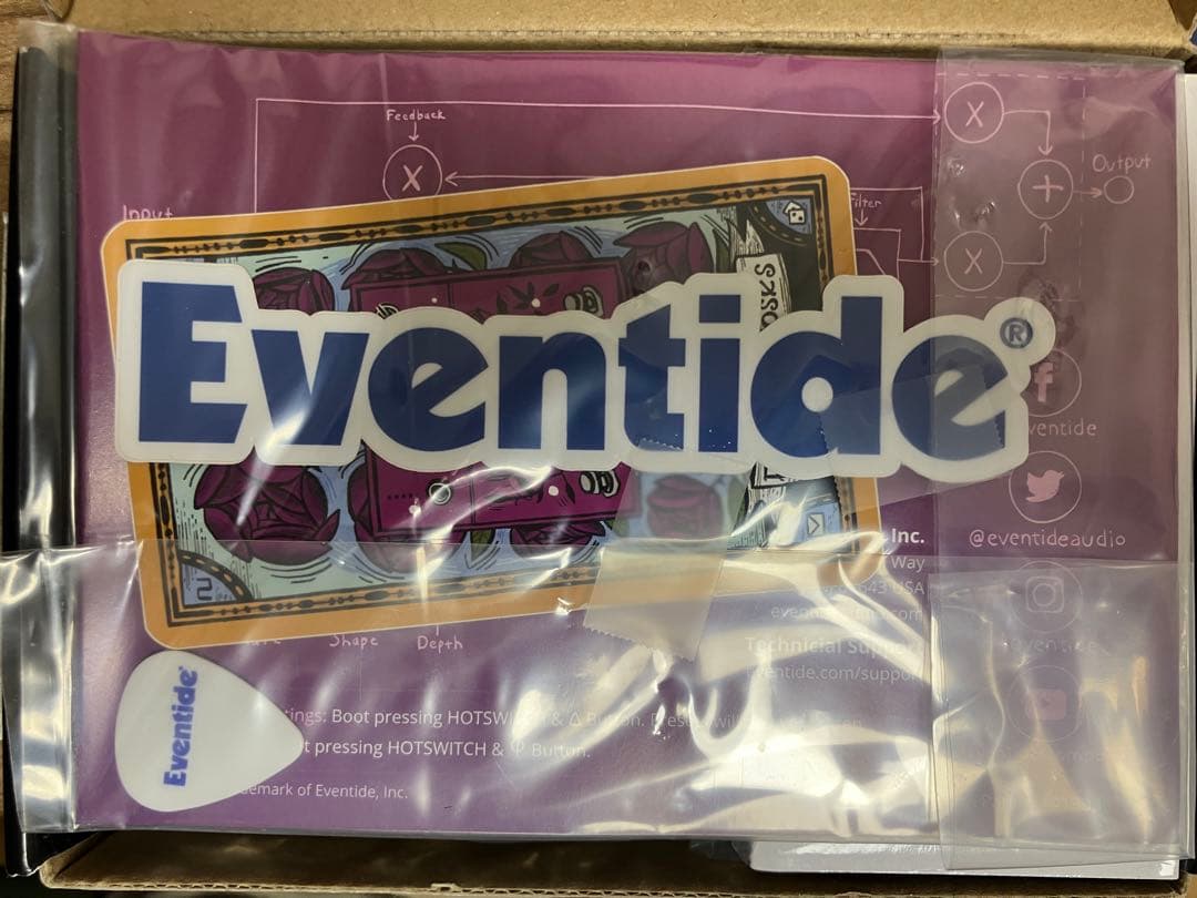 ギター eventide rose