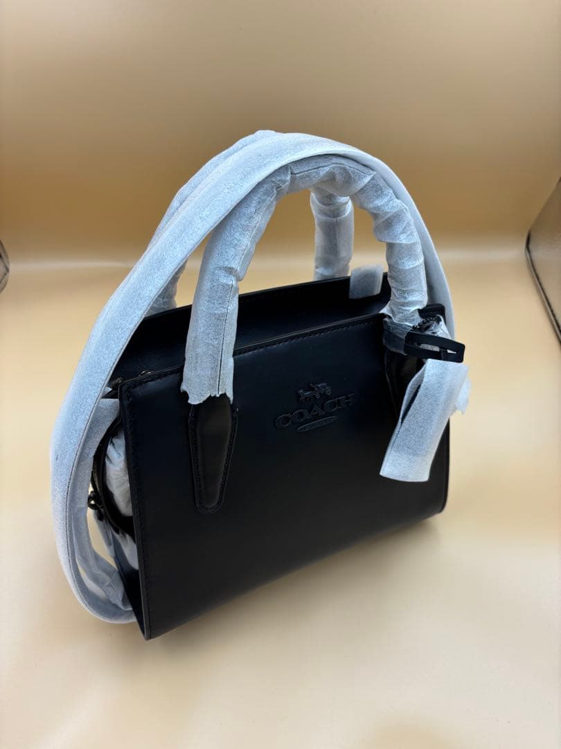 【COACH】アンドレア キャリーオール (CP081 J1BLK）