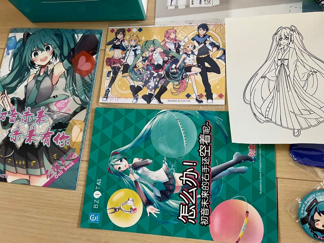 初音ミク miku with you 2017 海外　中国　上海　グッズセット