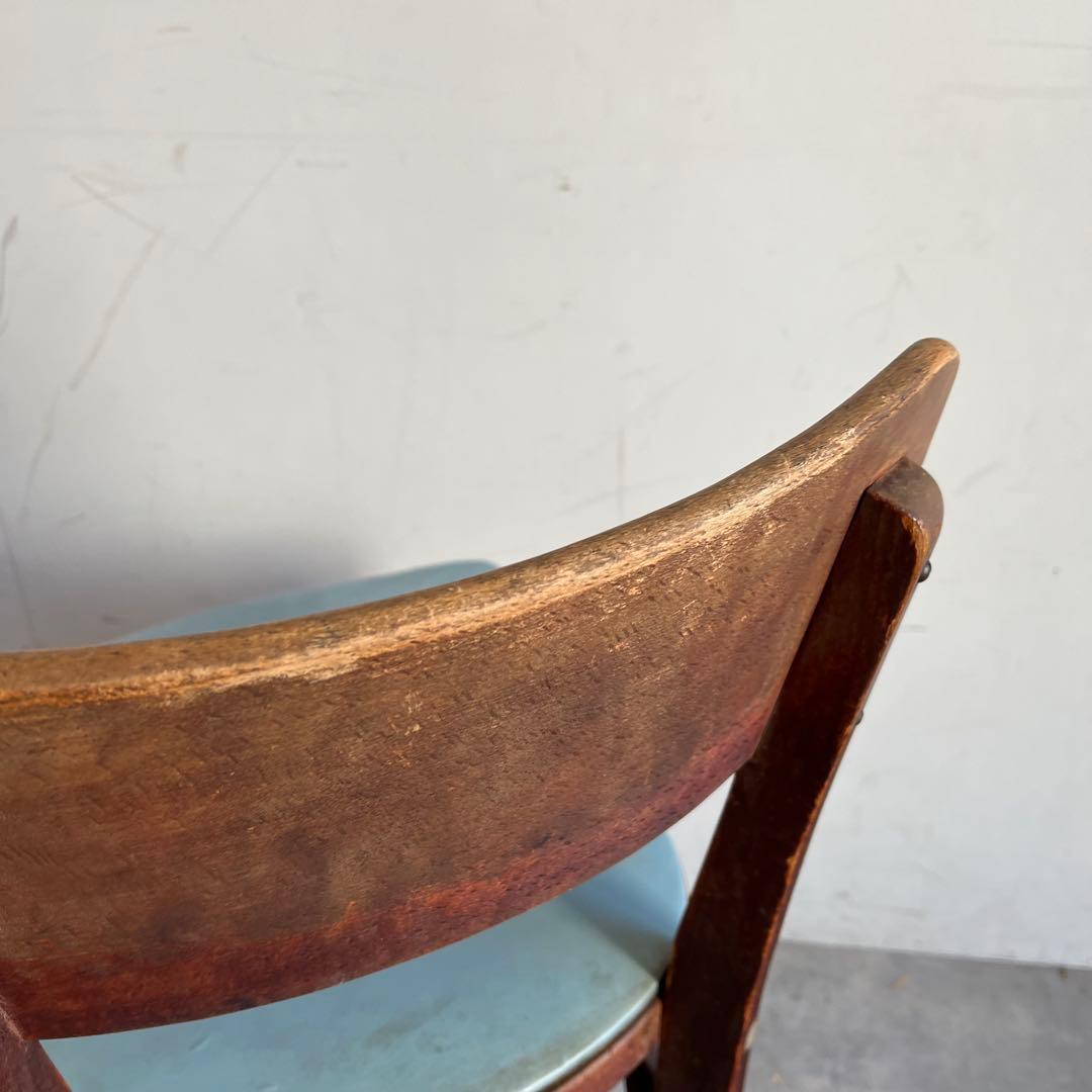 アンティーク 椅子 チェア スツール 置き台 飾り台 レトロ シャビー ①