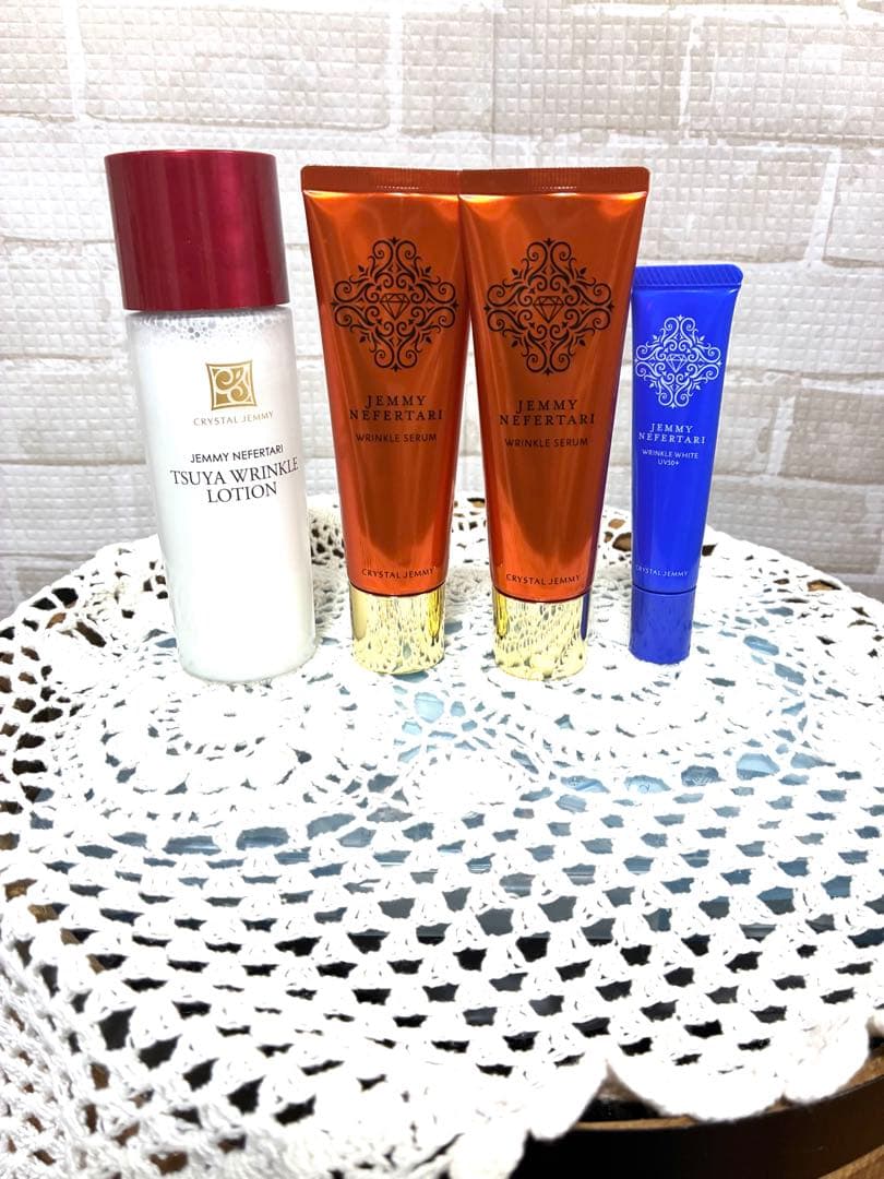 クリスタルジェミー　CRYSTAL JEMMY スキンケア基礎化粧品特別セット