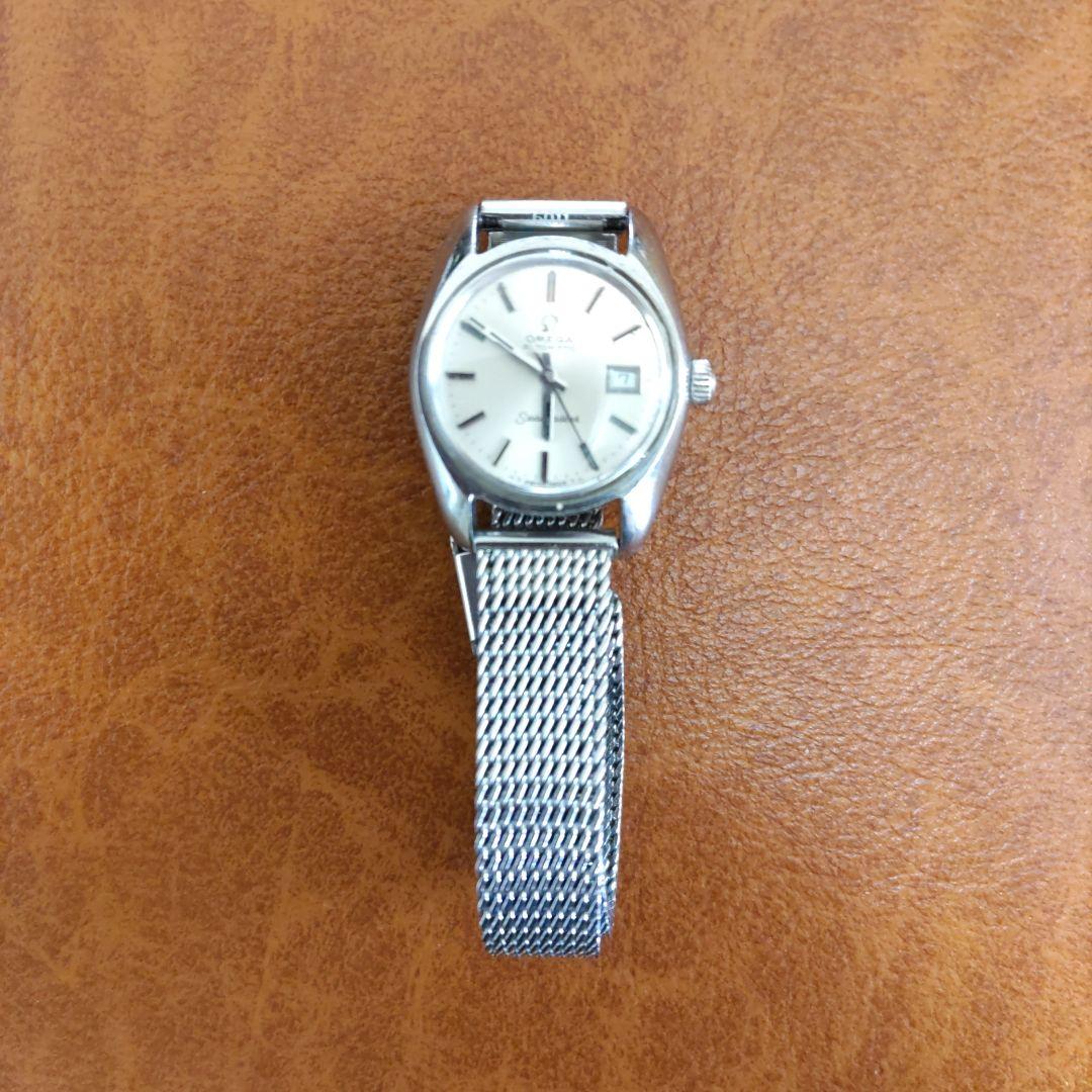 OMEGASeamaster自動巻き シーホース刻印アンティーク レディース