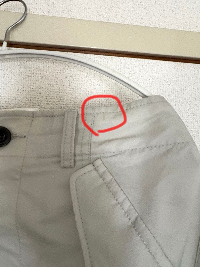 sacai ナイロンツイルバックプリーツカーゴスカート