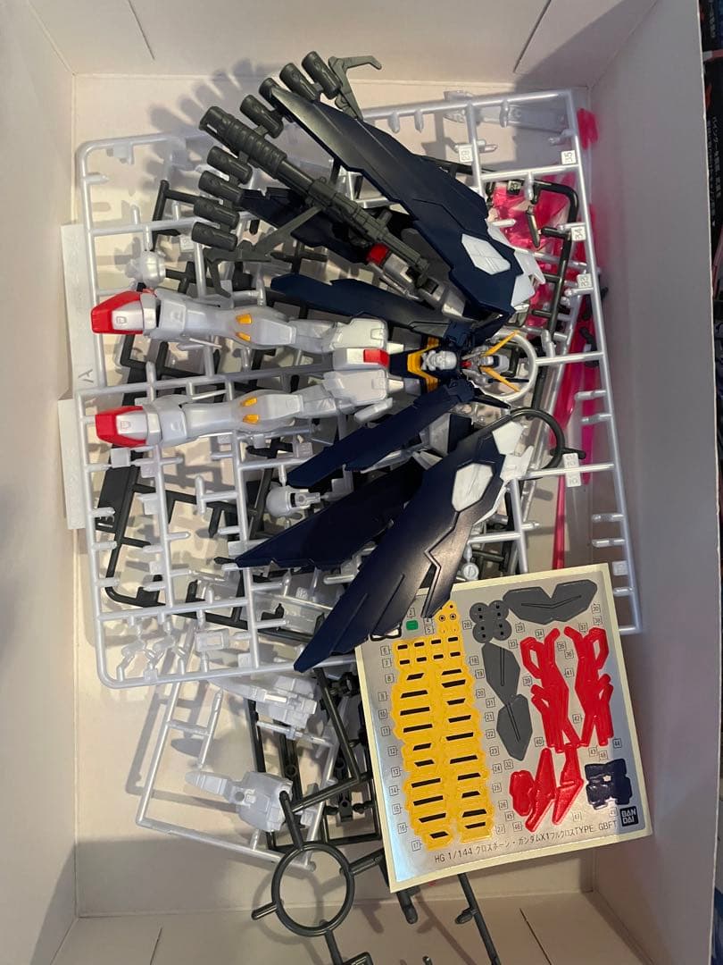 未組立　フルクロス　ダブルオーダイバーアーク　ライトニングzガンダム