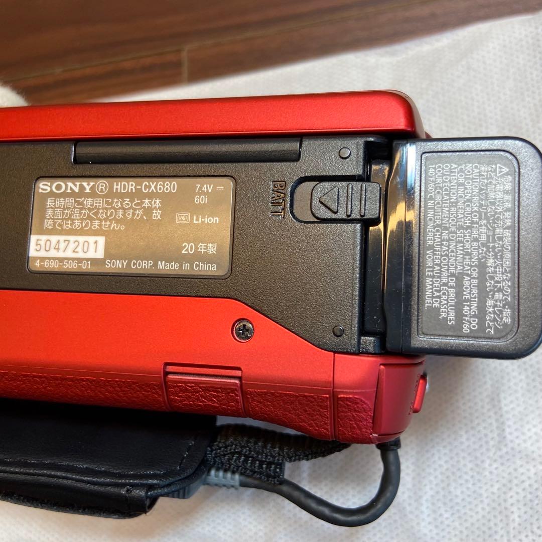 SONY HDR-CX680 ビデオカメラ ほぼ新品 4295