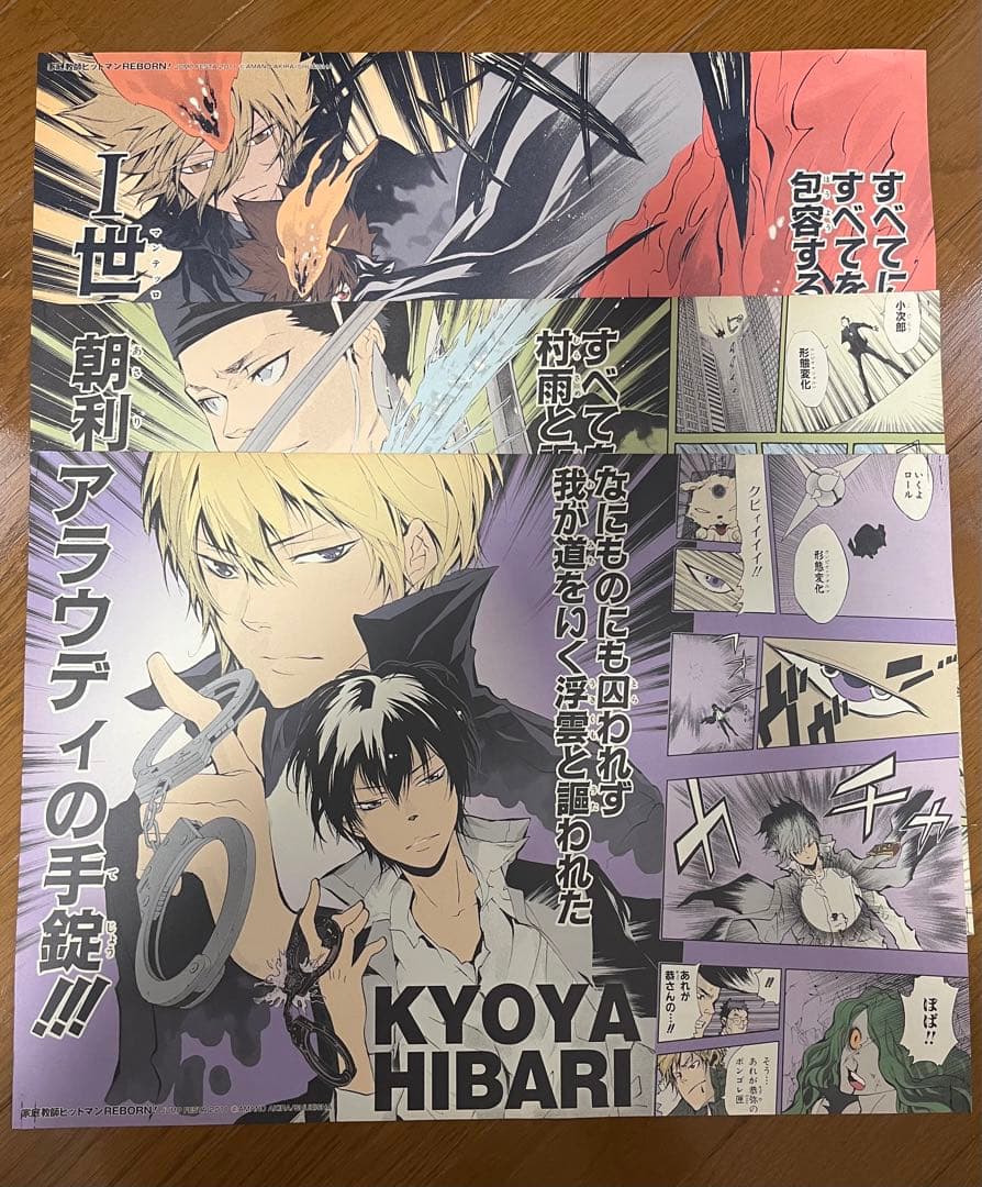 家庭教師ヒットマンREBORN 名場面ポスター　3枚セット