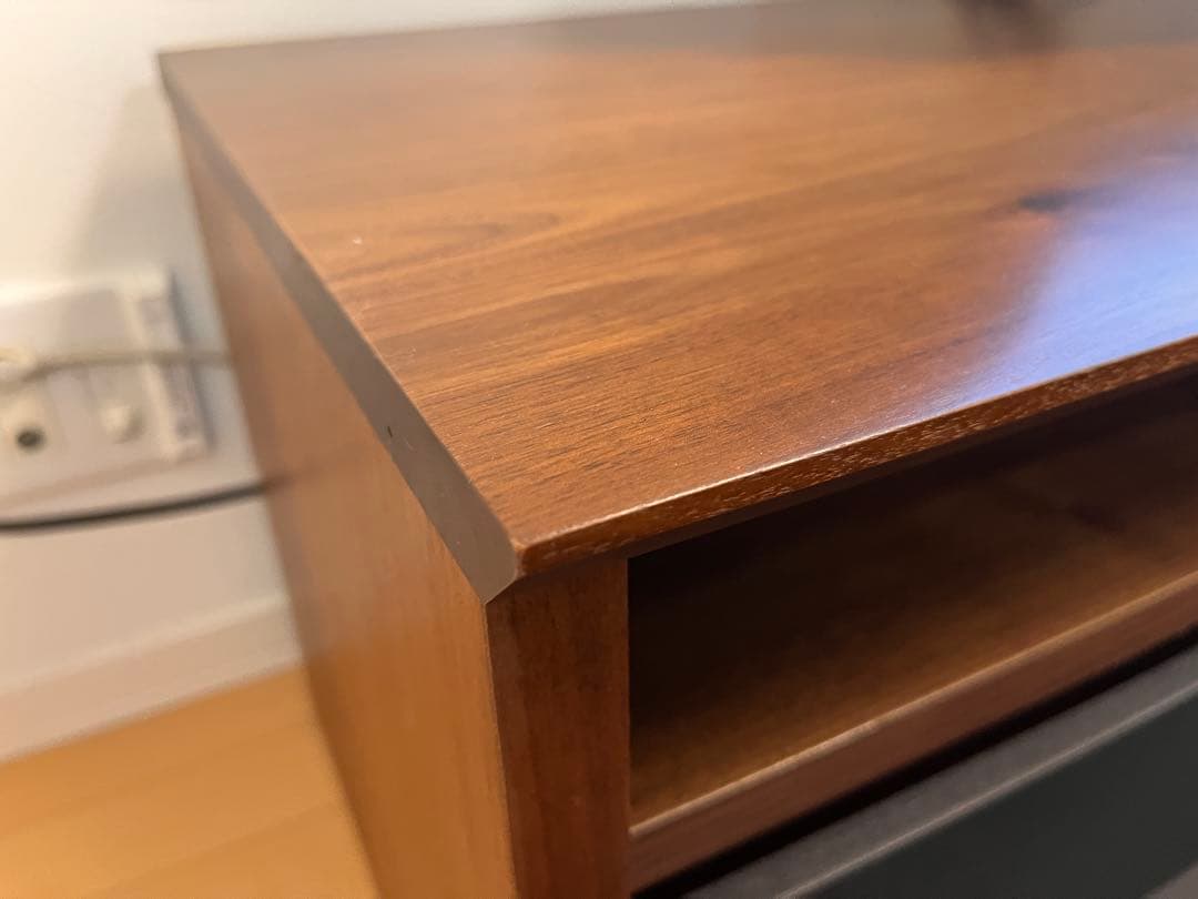 レンジⅡ　テレビボード ウォールナット　200cm 送料込み