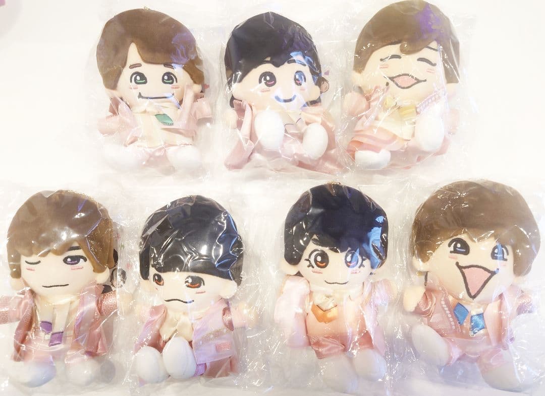 【新品未開封未使用】なにわ男子　ちびぬい　7体セット　+　金田一ちびぬい 全8体