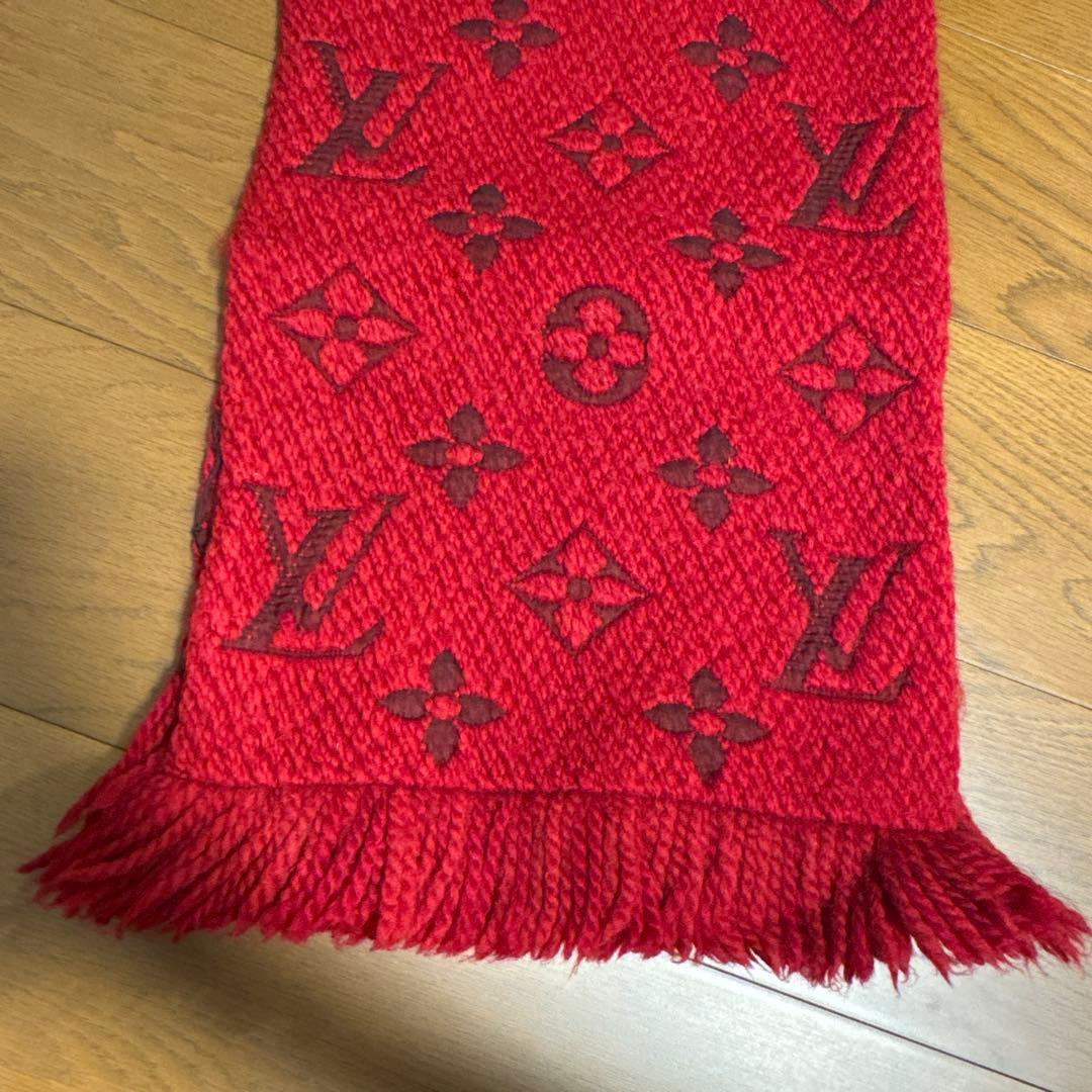 ぁ*)様 ルイヴィトン　マフラー　赤