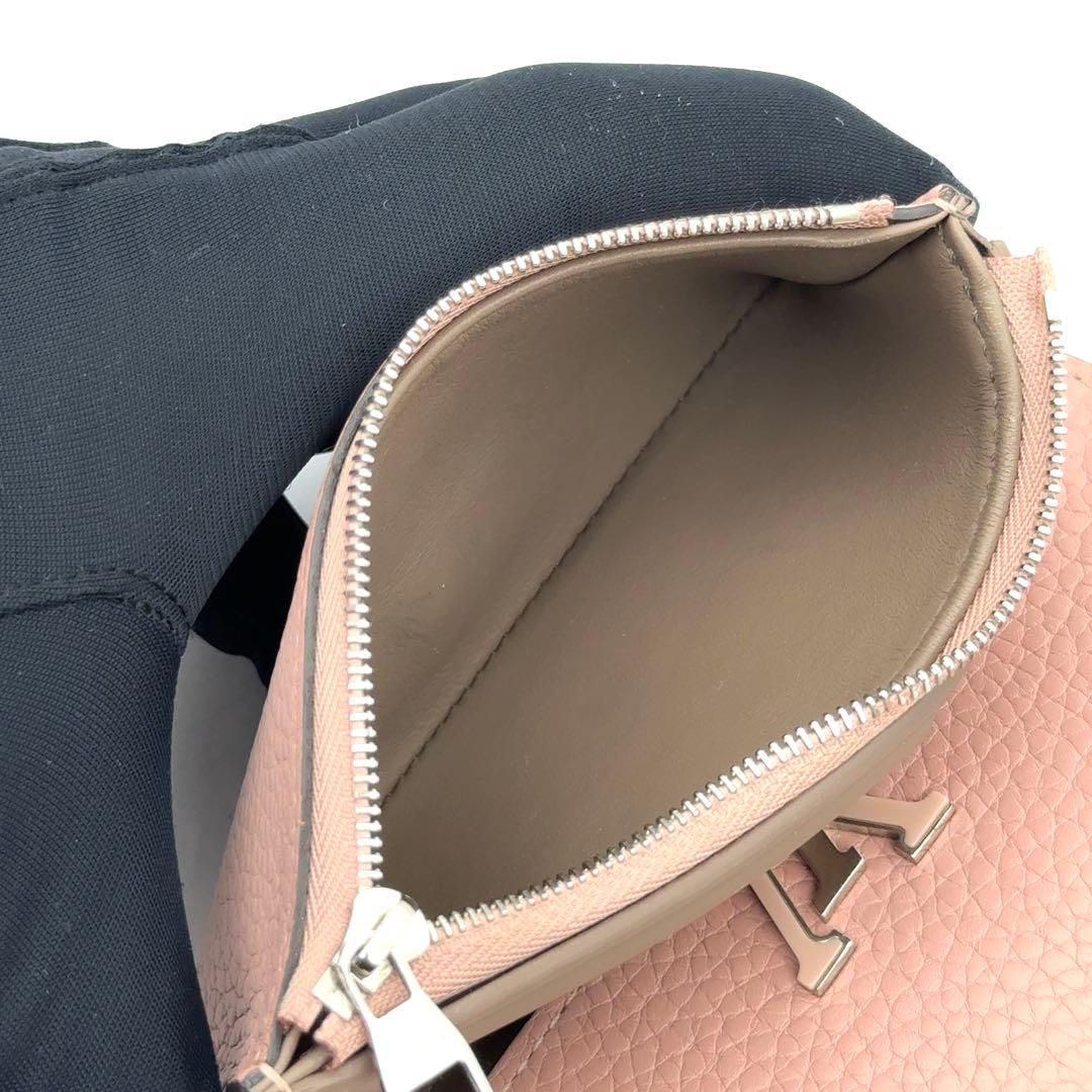 【最高級美品】ルイヴィトン カプシーヌ コンパクト 三つ折り財布 マグノリア