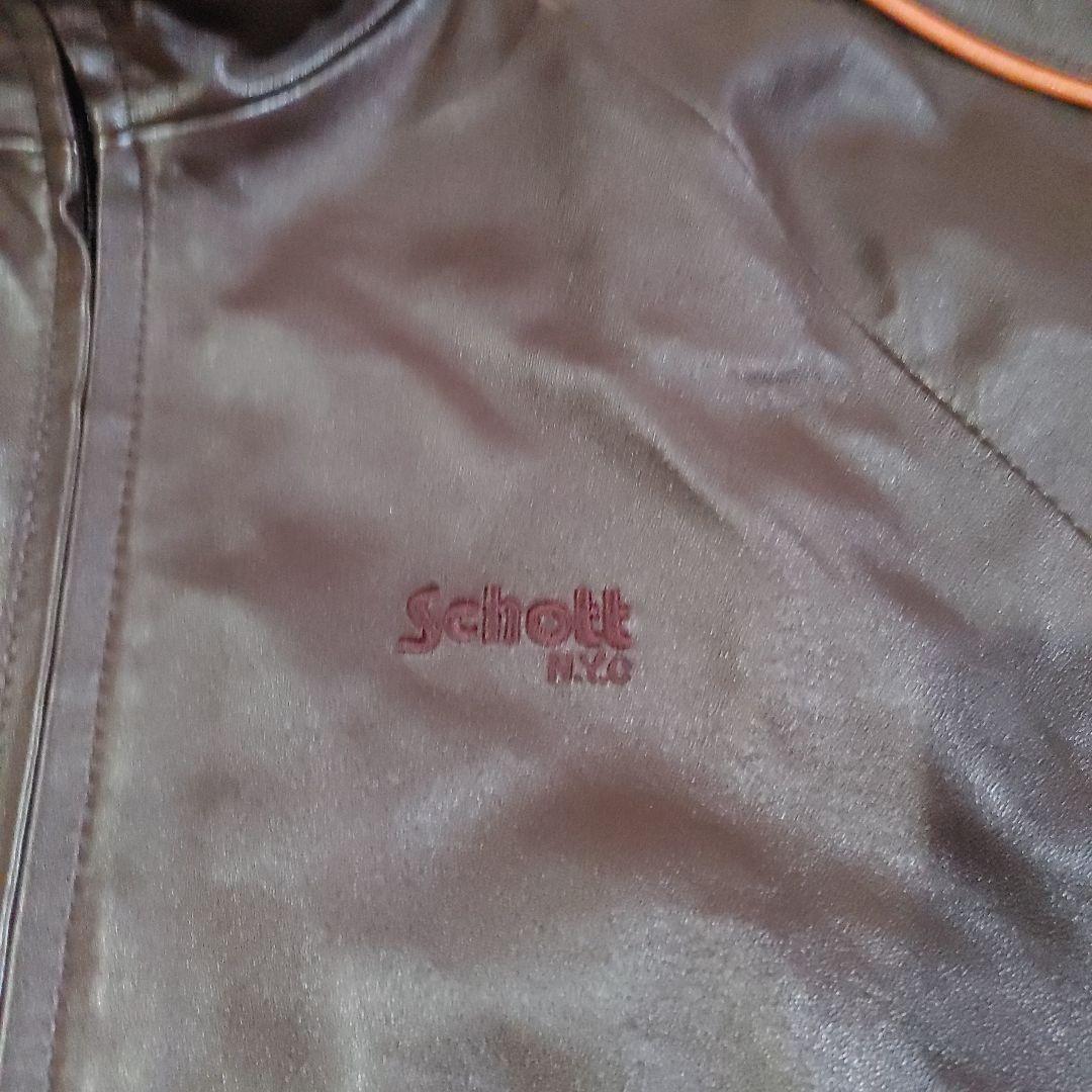 Schott ラムレザー