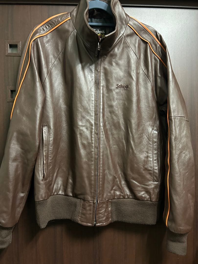 Schott ラムレザー