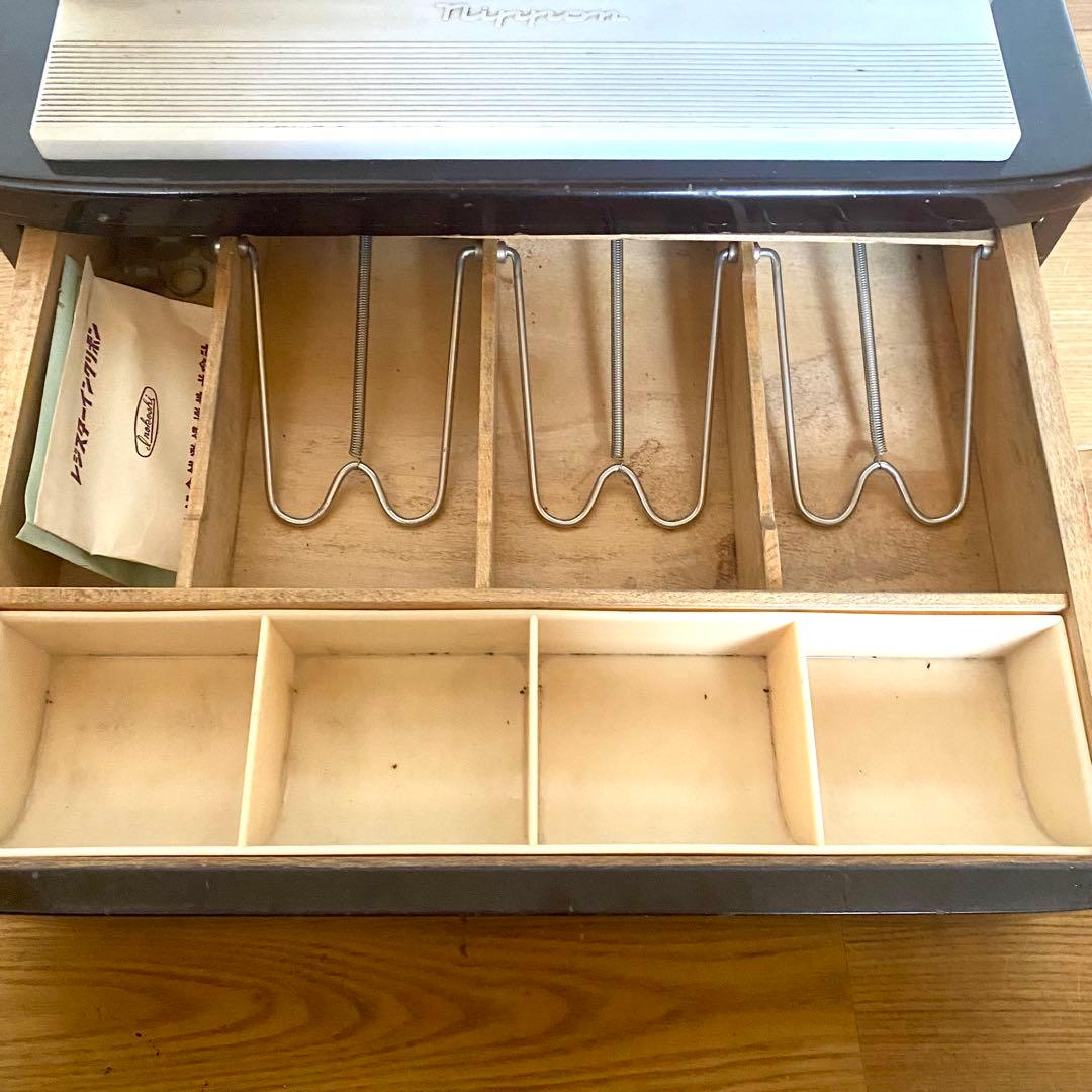 昭和レトロ 日本金銭機械 Nippon 手動式レジスター 当時物 ヴィンテージ