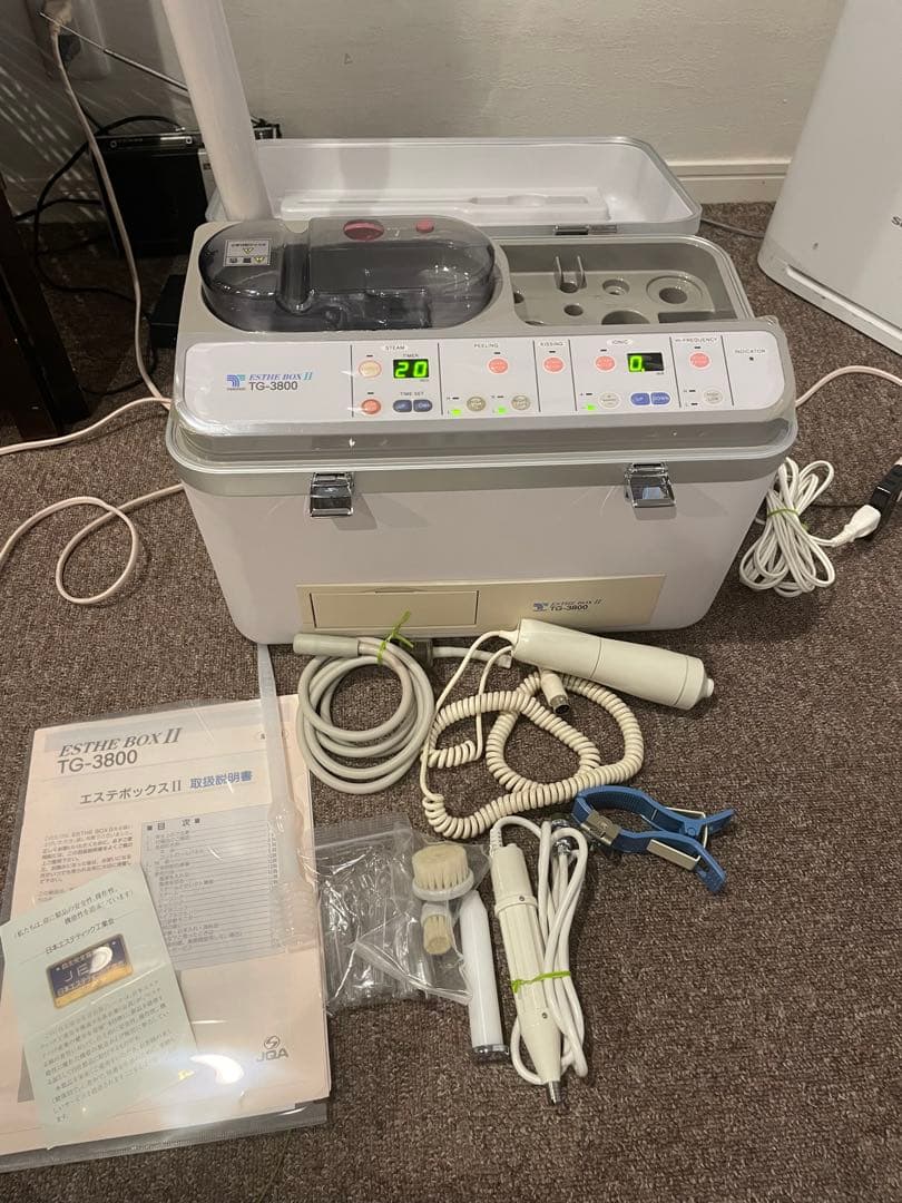 定価499,800円プロも使用滝川エステボックス2 TG-3800電源確認説明書
